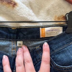 Gap Long and Lean Size 10 Extra Long Jeans